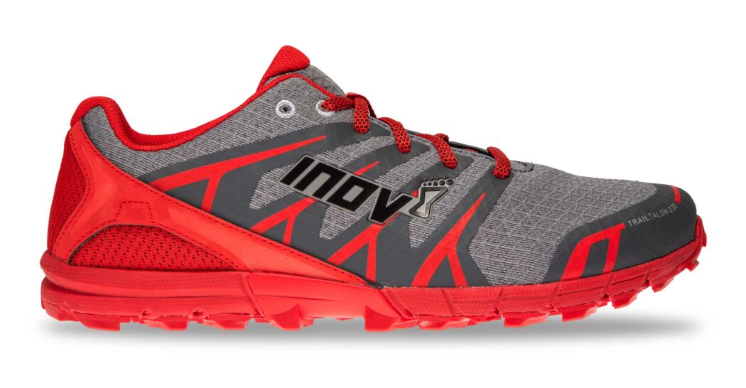 Inov-8 Trailtalon 235 V2 Mens Trail Running Shoes Grey/Red Philippines 27803GHAC